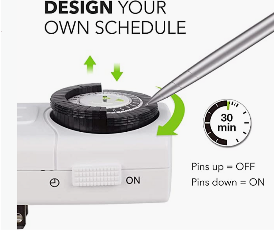 24-Hour Mechanical Outlet Timer - Indoor
