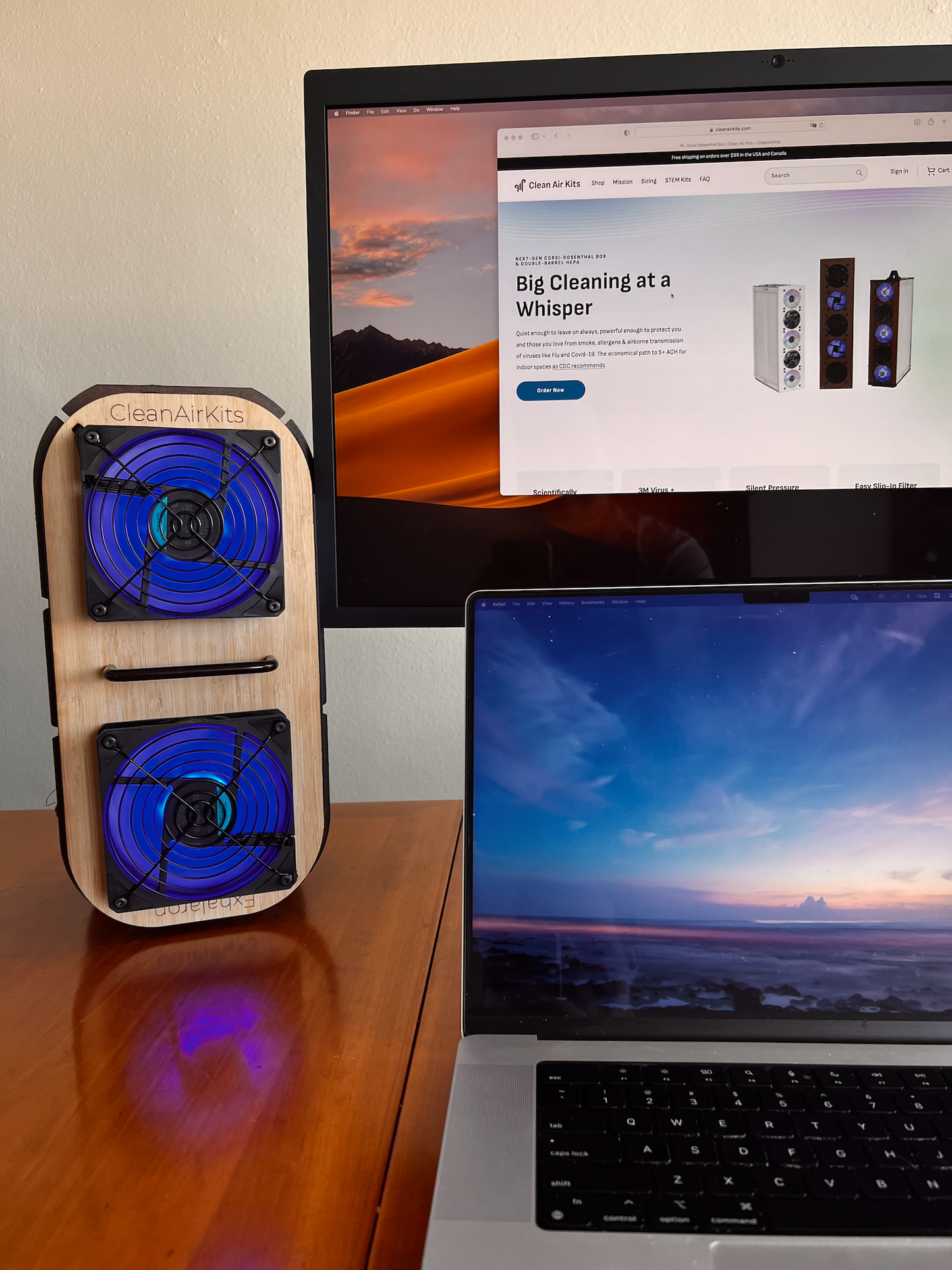 Exhalaron - Versatile Personal HEPA - Perfect for Meeting Rooms