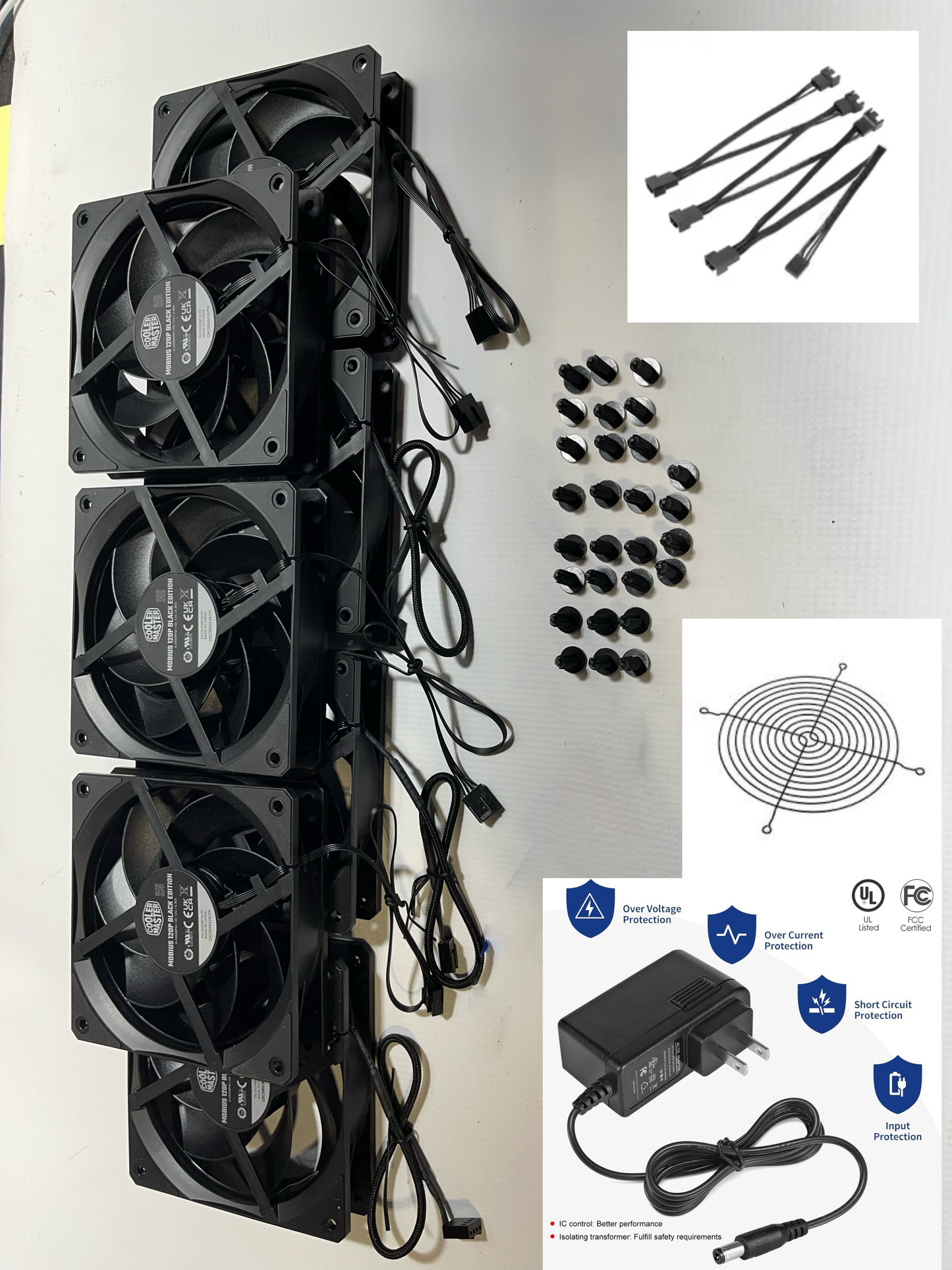 7-Mobius fan electricals Kit (XL->Ultra Upgrade)