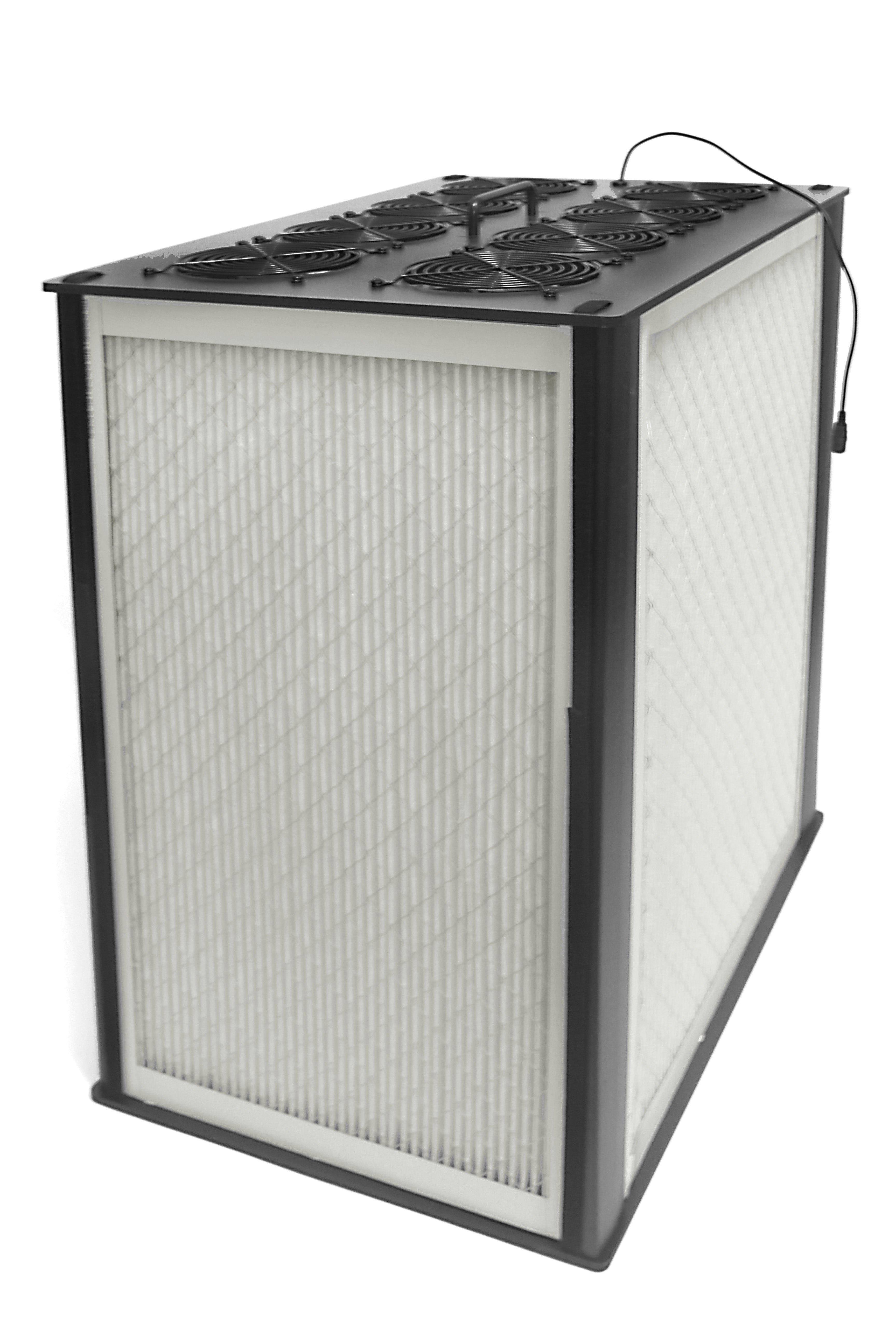 Brisk Box Ultra Air Purifier (8-fan Corsi-Rosenthal Box) | Clean