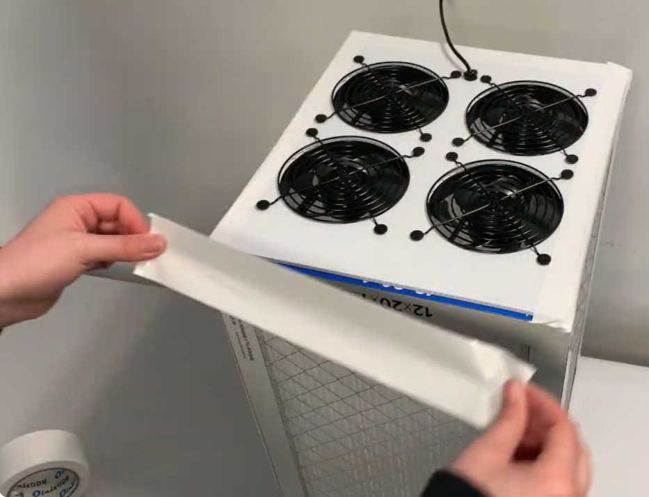 Brisk Box Air Purifier (4-Fan Corsi-Rosenthal Box)