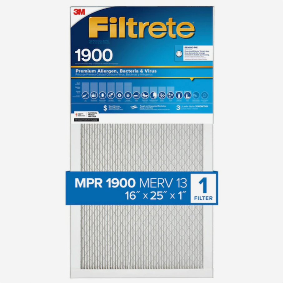 Pairs of Filtrete MPR1900 Replacements