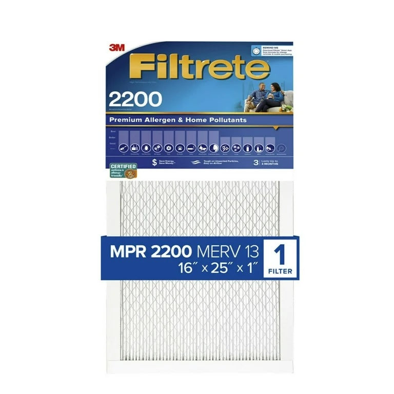 Sets of 4 Filtrete MPR1900-2200 Replacements (Europe)